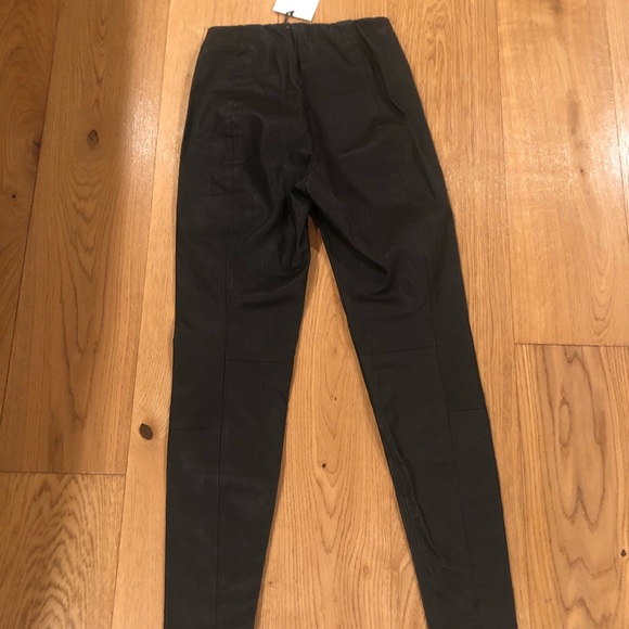 Cuyana Pants & Jumpsuits Cuyana Stretch Real Leather Leggings Sz Sm